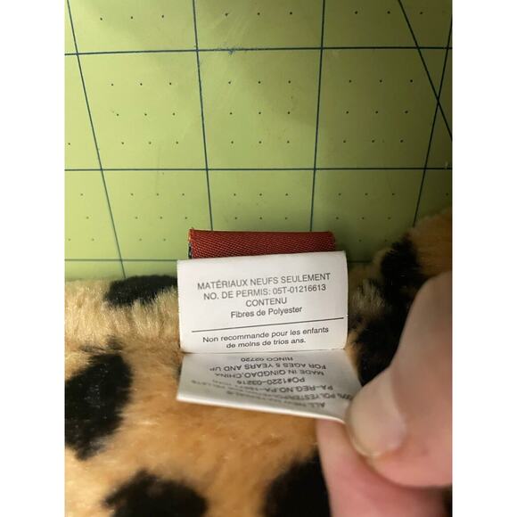 Adventure Planet Plush Leopard Cheetah Cub 10” Stuffed Animal Toy Realistic - Picture 10 of 12